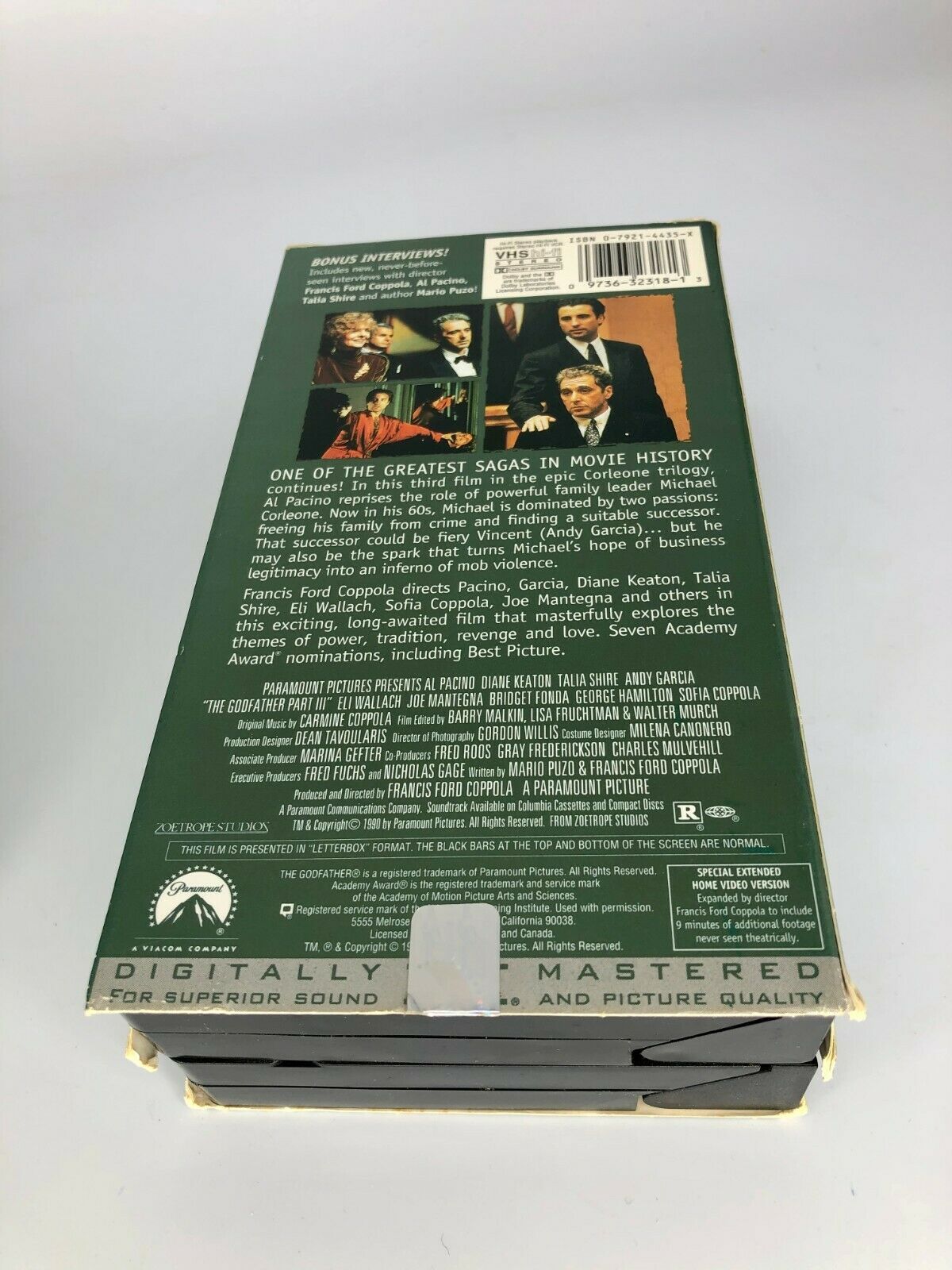 The Godfather Collection (VHS, 1997, 6-Tape Set, Widescreen) - VHS Tapes