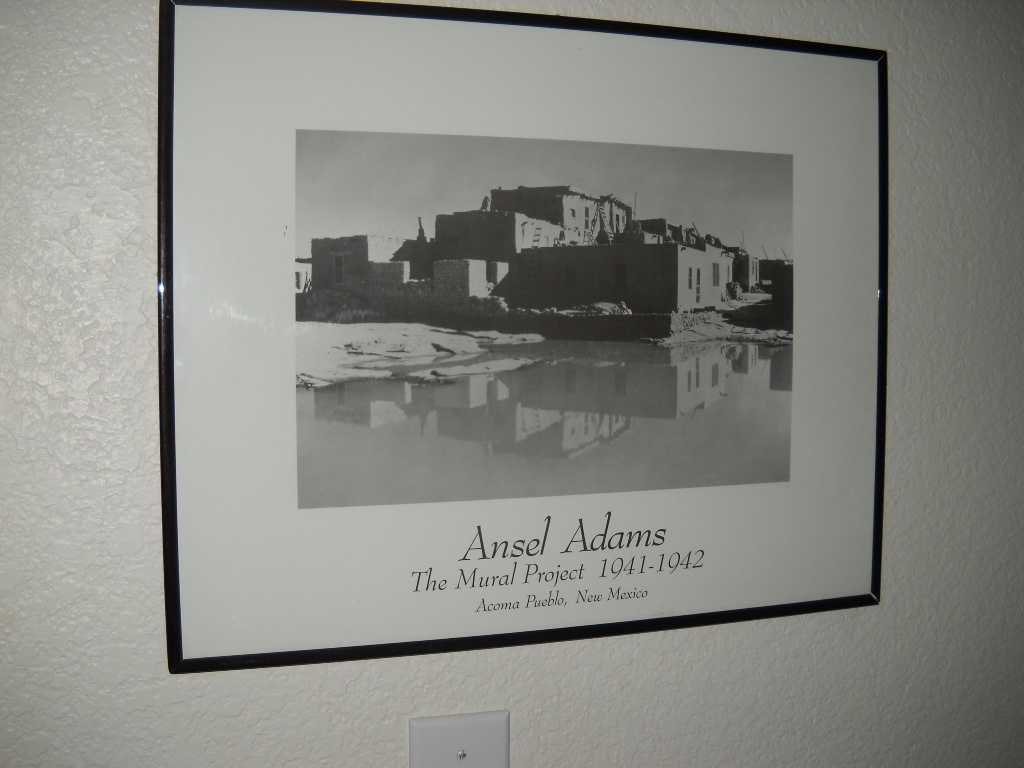 Ansel Adams Print/Framed; "The Mural Project 194142