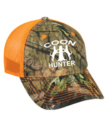 Cap Hat Caps Camo Orange Embroidered Coonhound Treeing Coon Hunter Hound... - $12.99