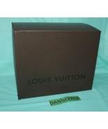 Vintage Louis Vuitton Empty Brown Handbag Gift Box Large 12 x 15 - $34.64