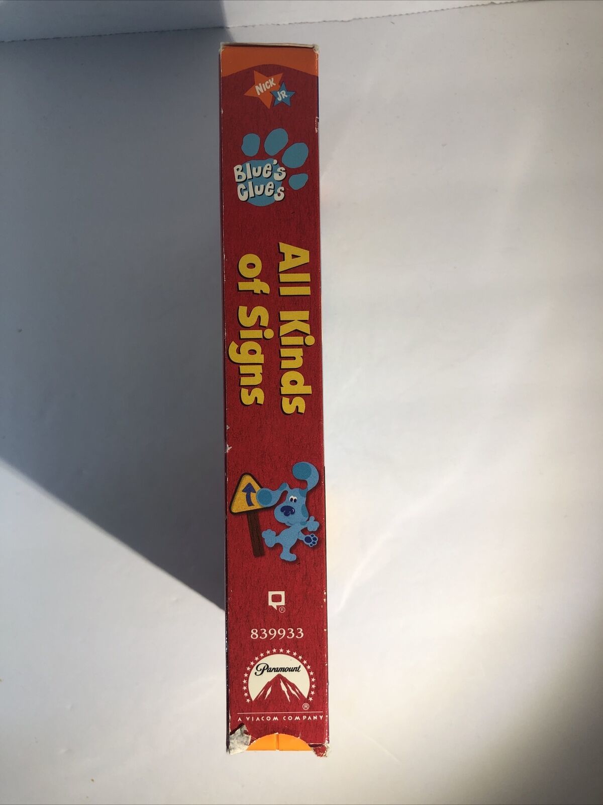 Blue's Clues All Kinds Of Signs(VHS 2000)NICK Jr W Marlee Matlin-RARE ...