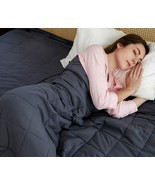 AN Adult Weighted Blankets (12 lbs, 48” x 72”, Twin Size) Heavy Blanket ... - £36.98 GBP