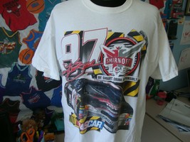 Vintage Kurt Busch Smirnoff Ice #97 NASCAR T-shirt 2XL  - $28.68