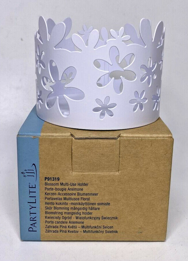 Primary image for PartyLite Blossom Multi-Use Candle Holder Rare Retired NIB P19B/P91319