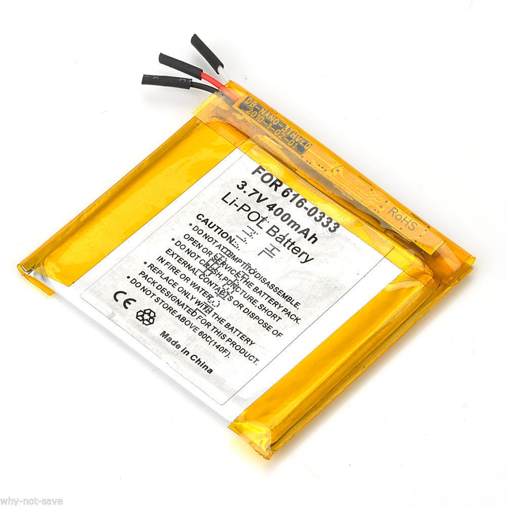 Replacement internal battery for ipod Nano 3 3rd gen 3G Generation