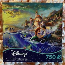 Thomas Kinkade Little Mermaid 750 Piece Ceaco Puzzle - $21.73