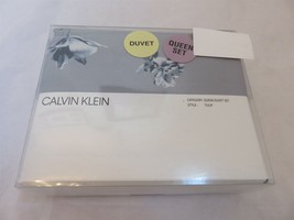 Calvin Klein Tulip 3P Full queen duvet cover Shams Set - $170.67