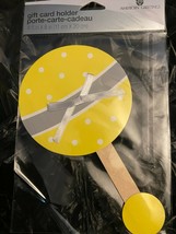 American Greetings Baby Rattle Gift Card Holder *NEW/SEALED IN PLASTIC* cc1 - $4.99