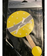 American Greetings Baby Rattle Gift Card Holder *NEW/SEALED IN PLASTIC* cc1 - $4.99