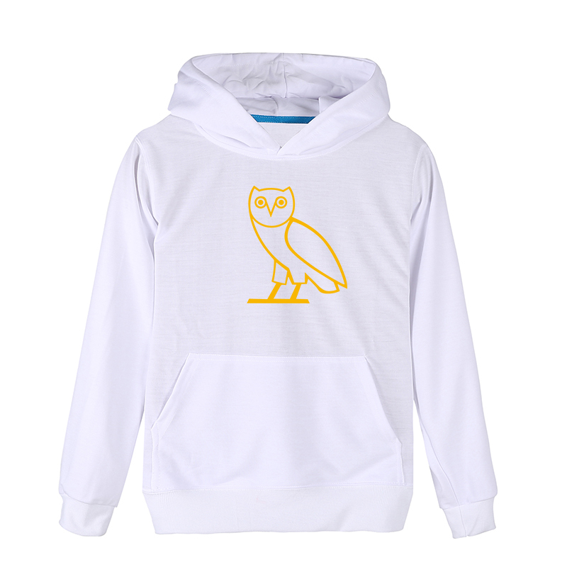 Image of Men's Hoodies, hooded , Spring Gold Owl Streetwear