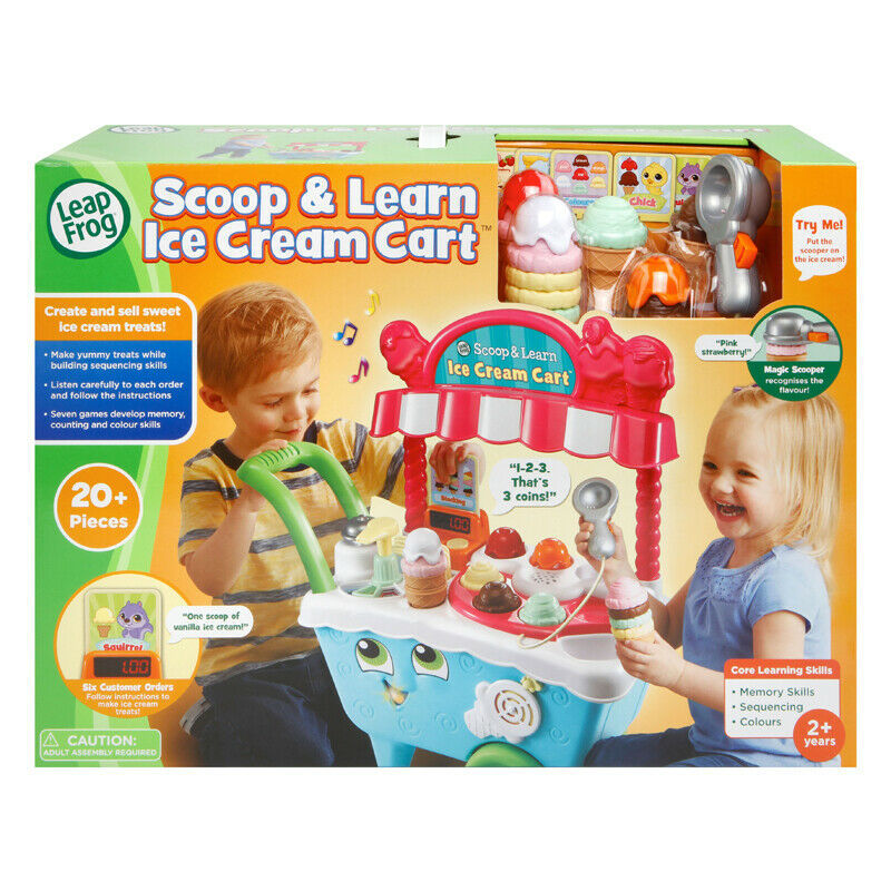 leap frog ice cream cart deluxe