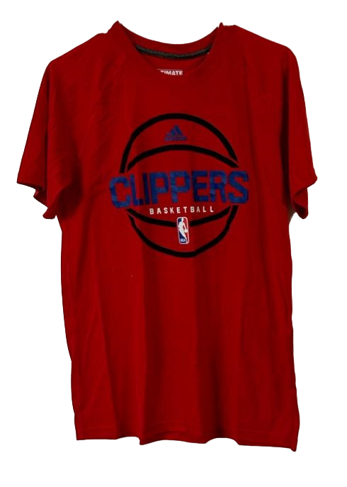 Primary image for Adidas Climacool Men's LA Clippers Pre-Game Graphic Ultimate Tee, Red, Medium