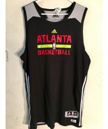 Adidas Reversible NBA Jersey Atlanta Hawks Team Black Alt sz 2X - $39.59