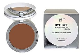 IT Cosmetics, Bye Bye Foundation Powder (Deep Sienna) - $26.73