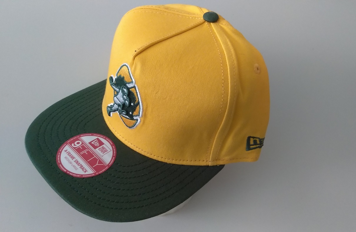 New Era Unisex 9Fifty NFL Green Bay Yellow Green hat cap Snapback M/L ...
