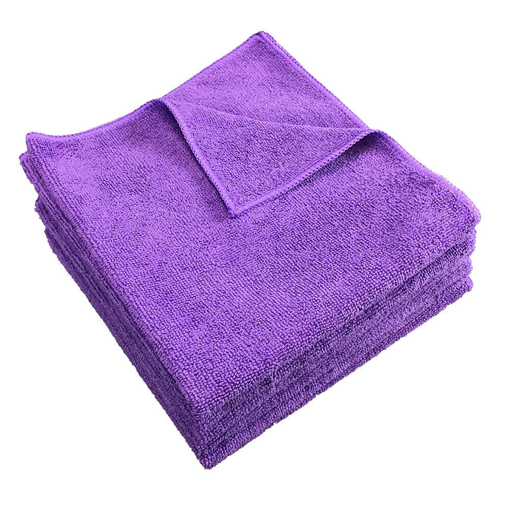 Bulk Case of 180 Microfiber Cleaning Cloths 16 x 16 Cloths Color