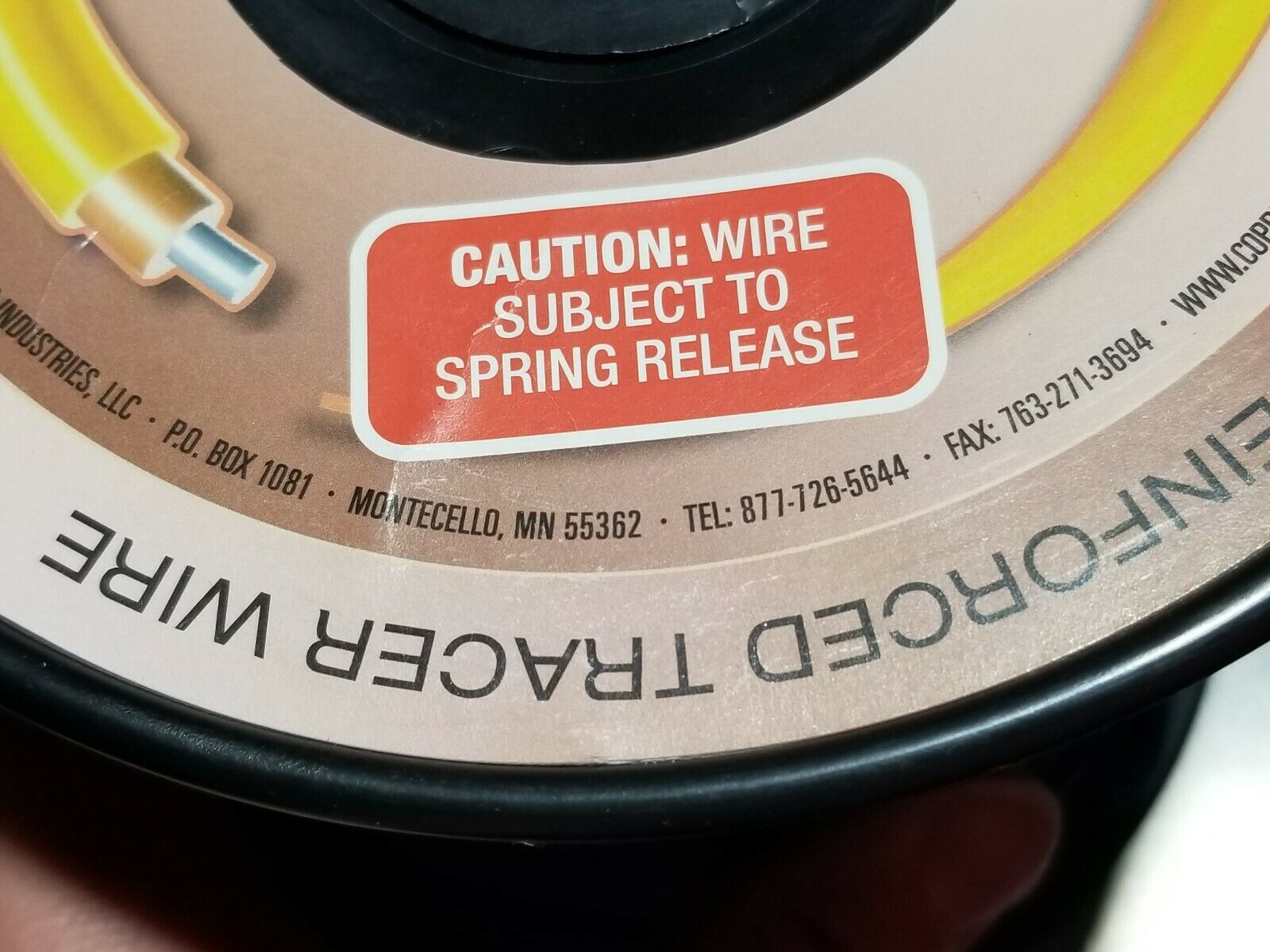 Copperhead 1230BHS PE30 12awg High Strength Open Cut CCS Tracer Wire