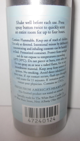 Bath Body Works White Barn Room Spray 1 5 And 13 Similar Items