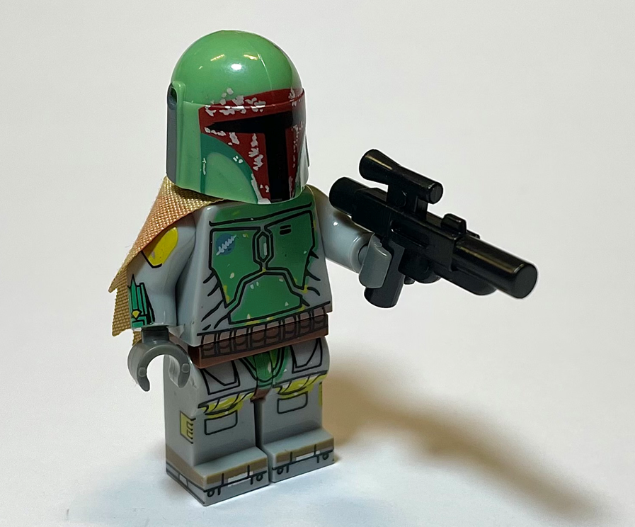 Boba Fett Custom Minifigure Star Wars Toy Gift