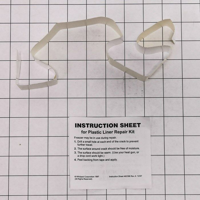 482395 WHIRLPOOL Refrigerator liner crack repair tape Refrigerator
