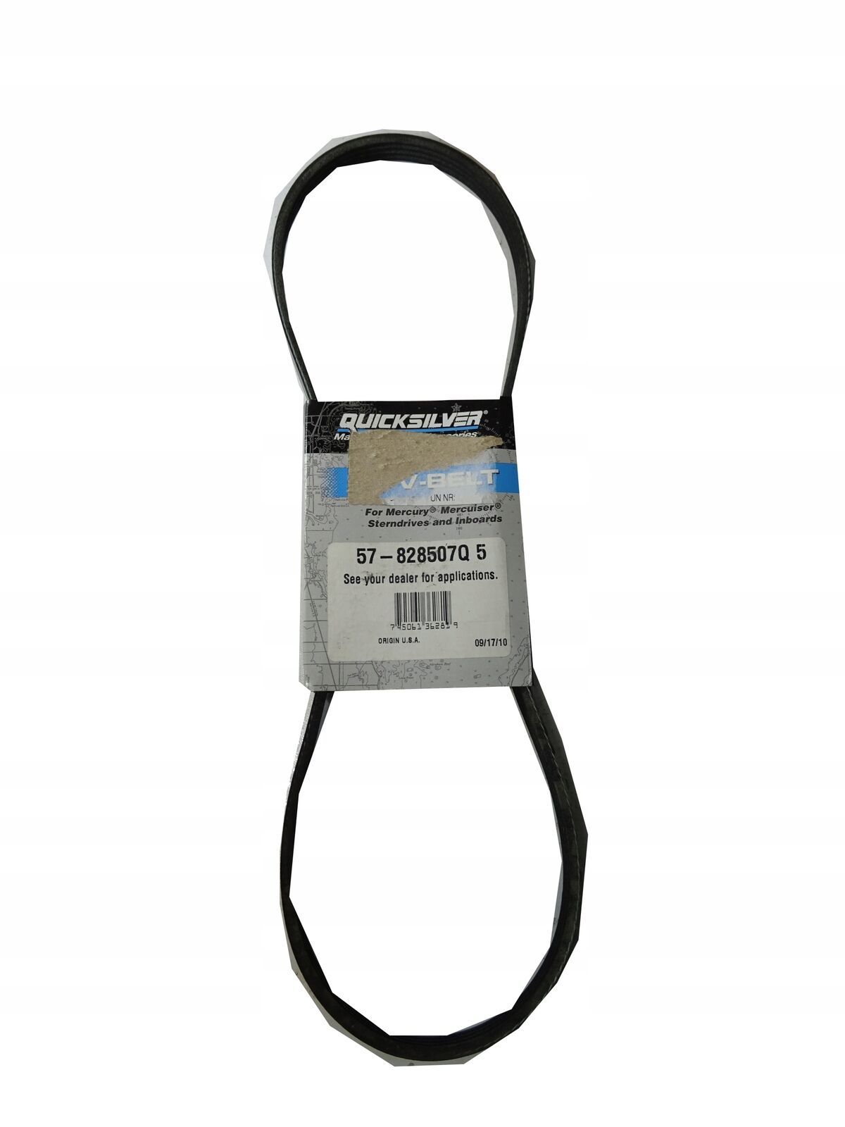 V-belt Quicksilver Mercury Marine 8m0021301   Mx 9169 - Belts & Pulleys