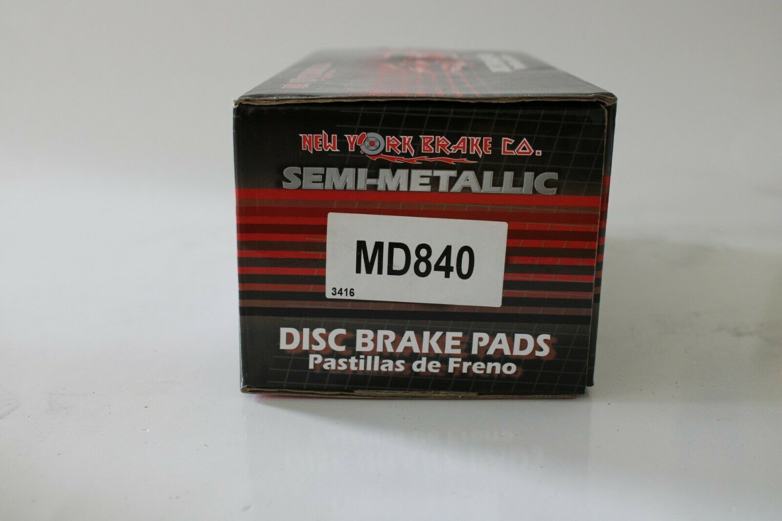 Disc Brake Pad Set-Sedan Front New York Brake CO MD840 - Pads & Shoes