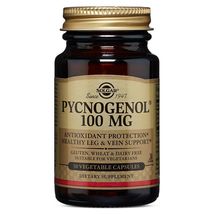Solgar Pycnogenol 100 mg 30 Vegetable Capsules Made In USA - $99.68