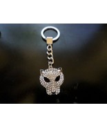 Effy Silver Tone Panther Head Rhinestone Key Ring New - $39.60