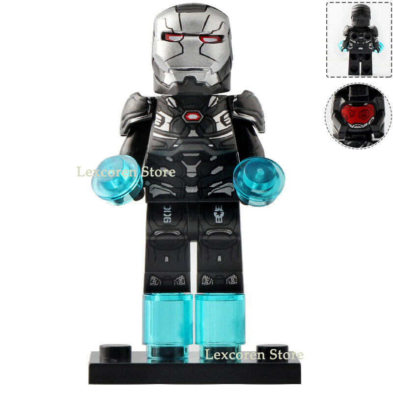 War Machine Mark 6 Marvel Super Heroes Avengers Endgame Lego Minifigure ...