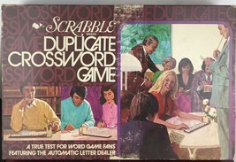Scrabble Duplicate Crossword Game 1975 Edition Vintage/incomplete - $11.30