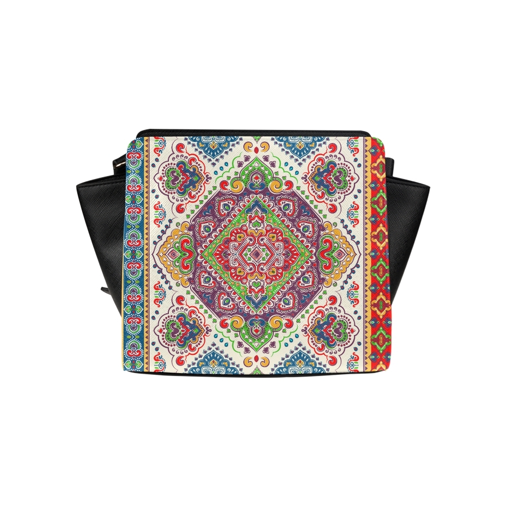 Indian Traditional Element Satchel Bag Crossbody Bags Travel Tote Bags