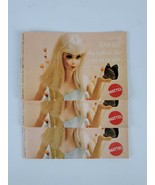 Lot (3) Vntg1969 Mattel Living Barbie Full Of Life Mini-Catalog Fashion ... - $34.58