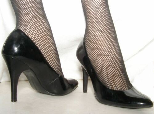 6 inch patent heels