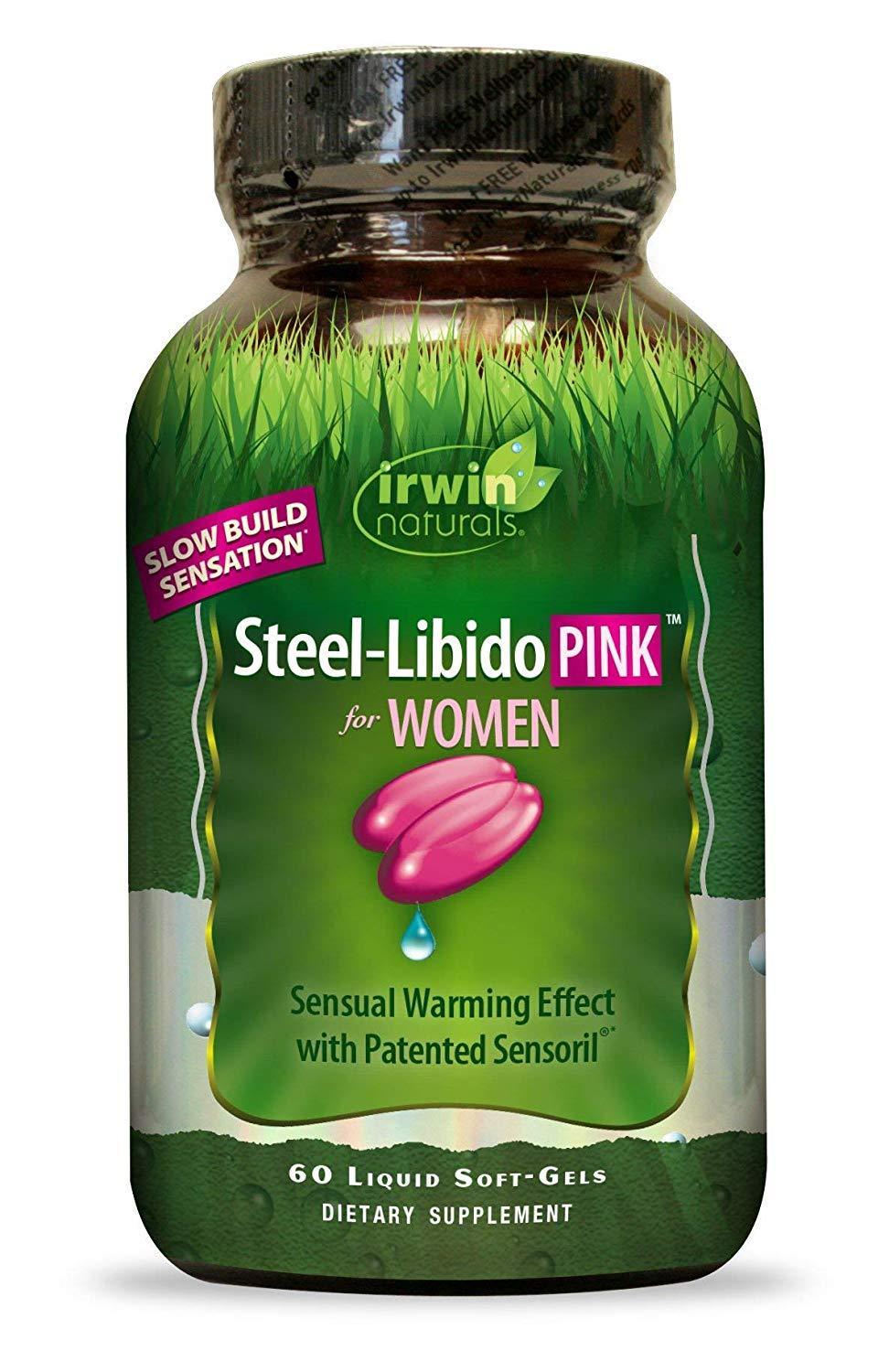 Irwin Naturals, Steel-Libido Pink for Women, 60 Count