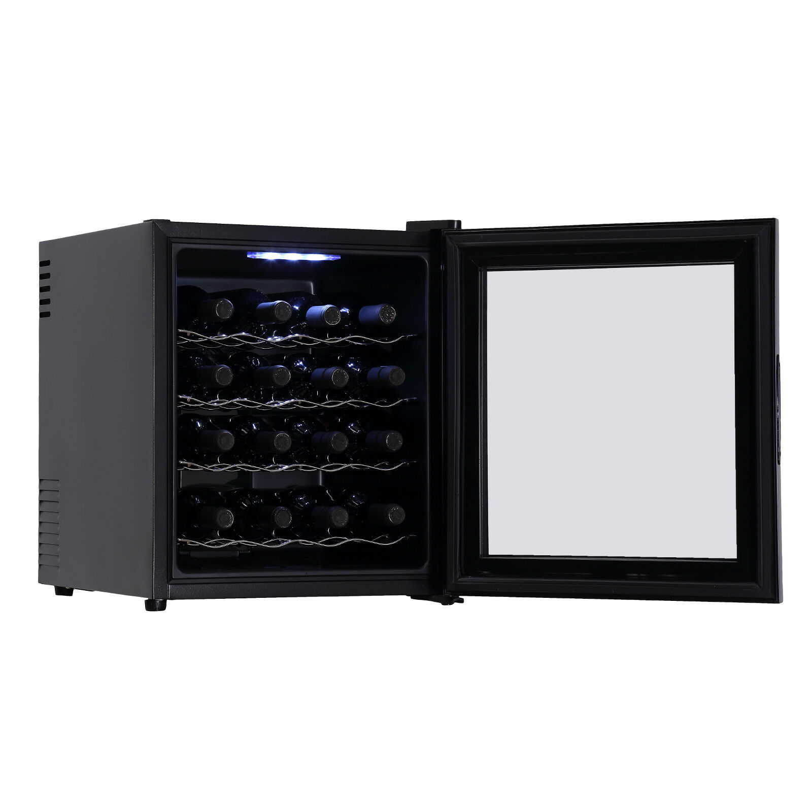 16 Bottles Thermal Electric Wine Cooler Refrigerator Cellar Bar Wine