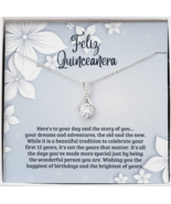 Quinceañera Necklace, 15th Birthday Jewelry, Quince Gifts for Teenage Gi... - $59.95+
