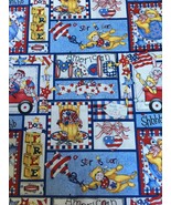 Fabric Born in the USA 2 Different Fabrics 1.94 yards - $15.00