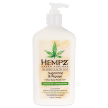 Hempz Sugarcane & Papaya Herbal Body Moisturizer, 17 fl oz image 1