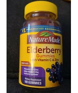 Nature Made Elderberry Gummies 100 Count with Vitamin C &amp; Zinc 5/2023 (A8) - $18.80