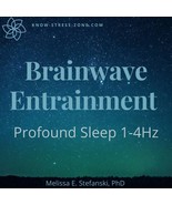 Brainwave Entrainment: PROFOUND SLEEP Delta Brainwaves 1-4Hz; 10X 1-Hour... - $4.00