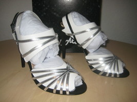 Sam Edelman Shoes 6.5 M Womens New Harlette Silver Black Patent Leather ... - $68.31