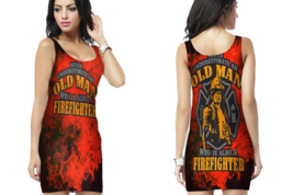Fire fighter quote bodycon dress for women thumb200