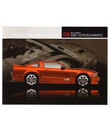 2008 Saleen S281 SUPERCHARGED sales brochure card sheet Ford Mustang 08 - $8.00
