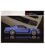 2008 Saleen H302 3-VALVE sales brochure card sheet Ford Mustang 08 - $8.00