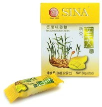 Sina Mango Ginger Chews Candy 2 oz ( Pack of 5 ) - $14.36