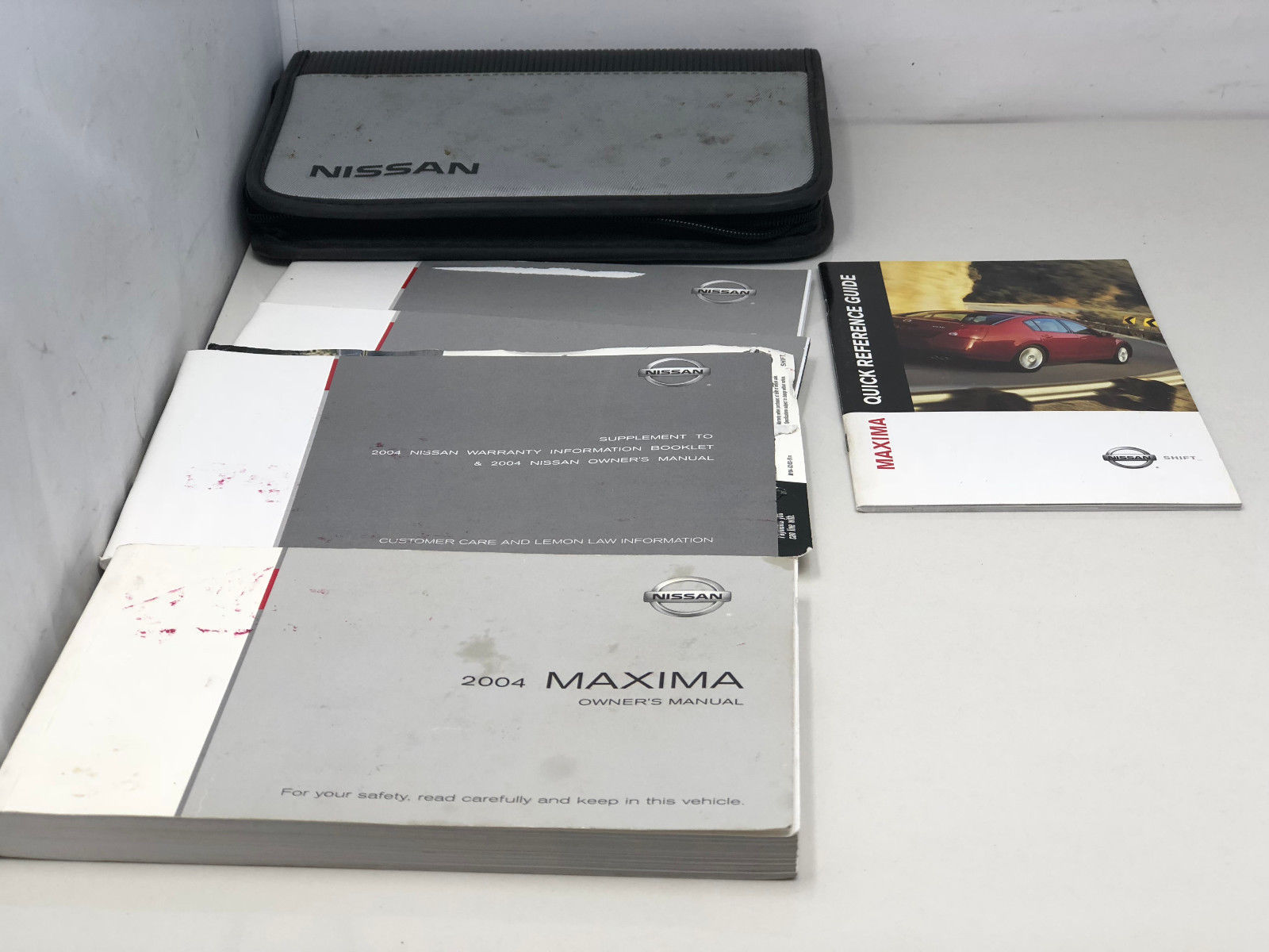 2004 nissan maxima owners manual