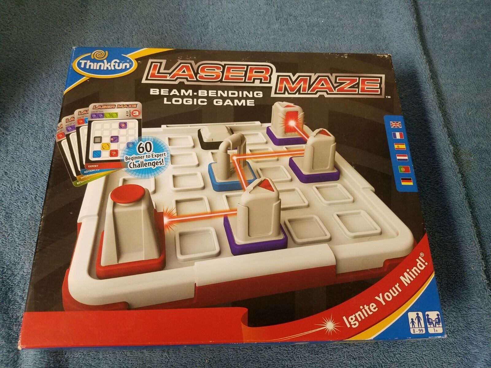 Laser Maze Beam Bending Logic Game 60. Beginner to Expert Challenges ...