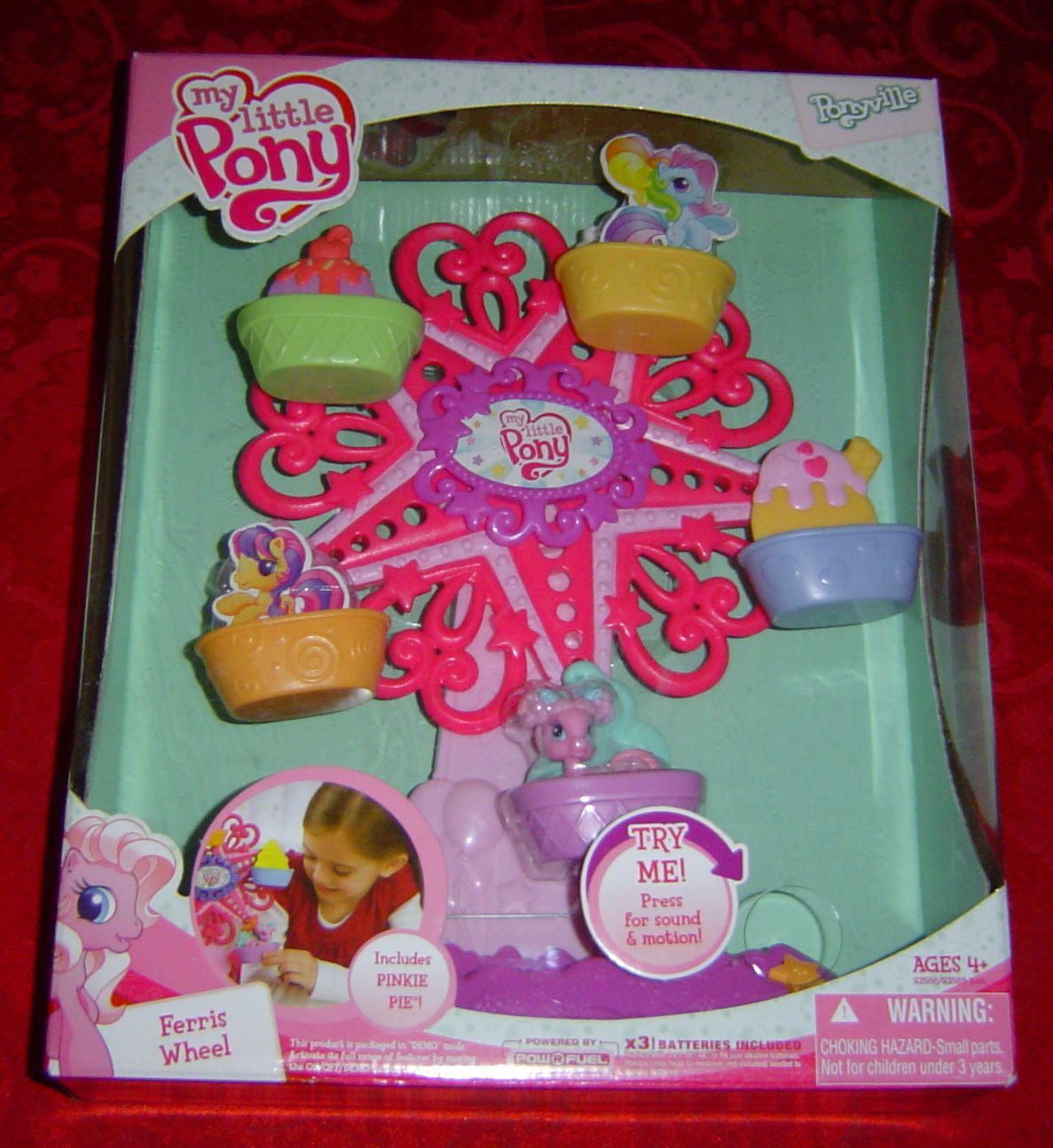 ponyville ferris wheel playset