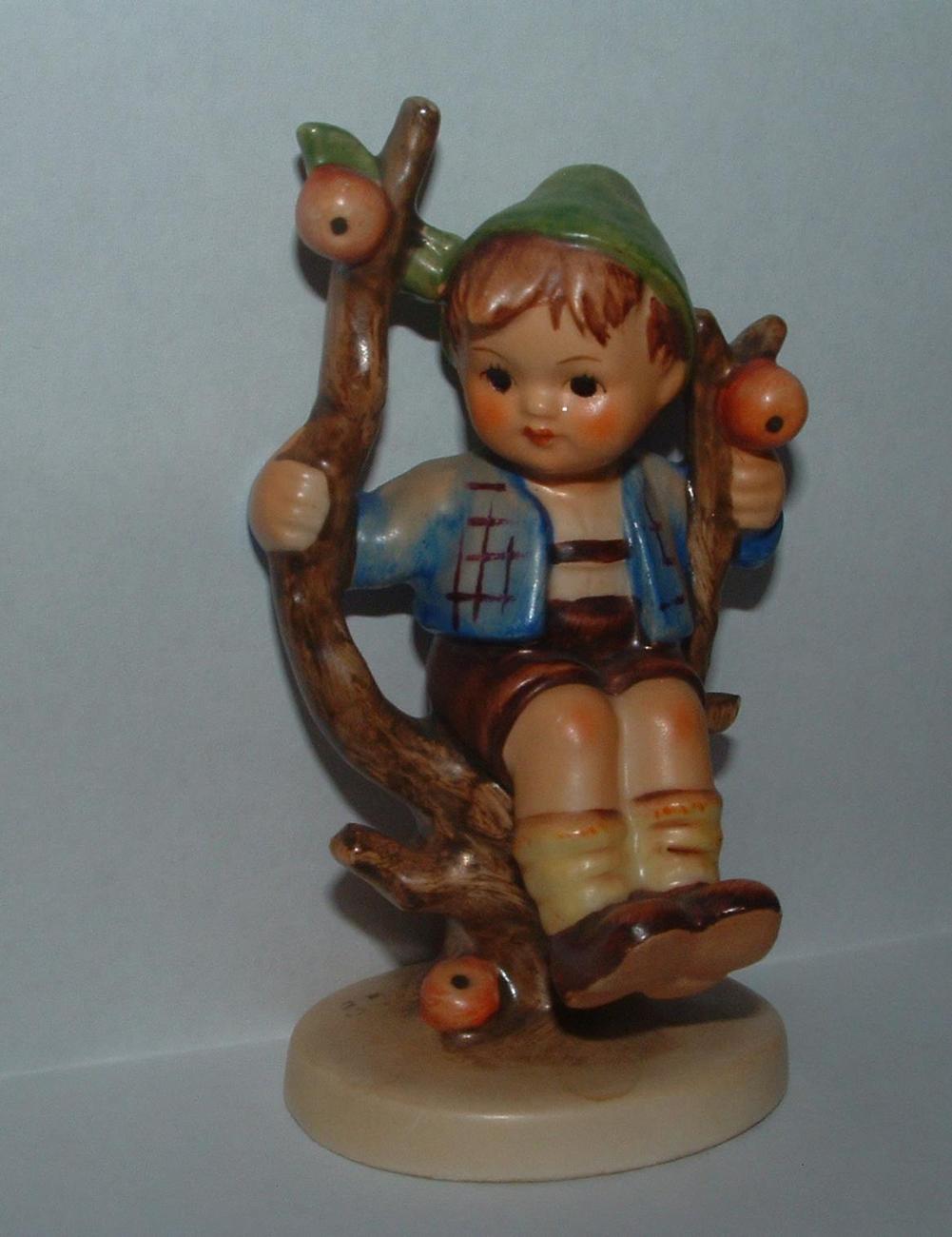 boy in apple tree hummel figurine