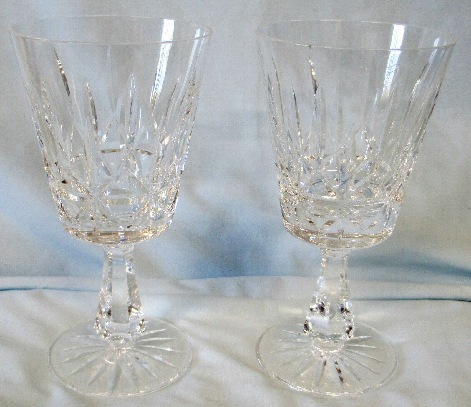 Waterford Rosslare Crystal Glass Goblet Water Wine  Glass Formal Stemware 6 3/4" 